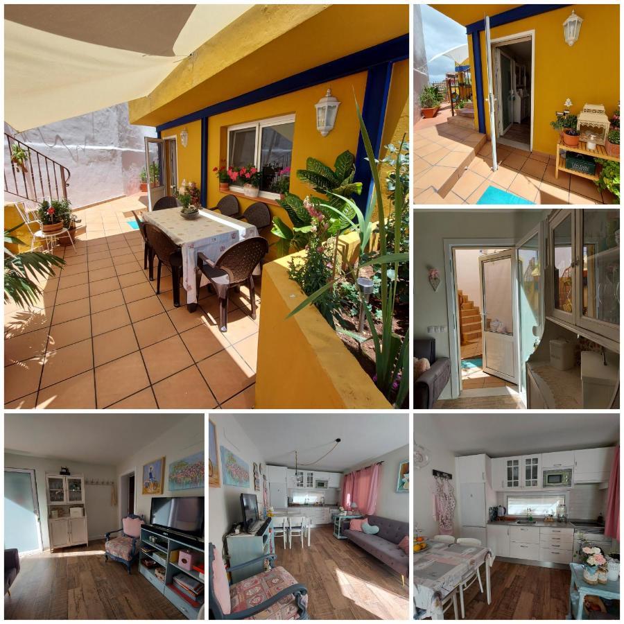 Casa Maestro Lelo - Acogedora Casa Rural Canaria Con Patios Y Jardines De Flores لاس بالماس دي غران كاناريا المظهر الخارجي الصورة